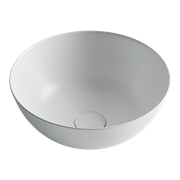 CERAMICA NOVA Умывальник чаша накладная круглая (цвет Белый Матовый) Element 358*358*155мм