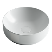 CERAMICA NOVA Умывальник чаша накладная круглая (цвет Белый Матовый) Element 355*355*125мм