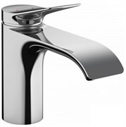 HANSGROHE Vivenis Смеситель для раковины, однорычажный, 80 без сливного гарнитура 75012000, хром 75012000