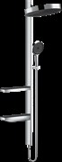 HANSGROHE Душевая система Hansgrohe Rainfinity Showerpipe 360 1jet 26842000, хром 26842000