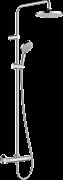 HANSGROHE Душевая система Showerpipe 200 1jet с термостатом Hansgrohe Vernis Blend 26276000, хром