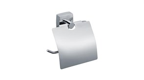 FIXSEN Kvadro Держатель туалетной бумаги с крышкой, цвет хром