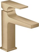 HANSGROHE Смеситель для раковины Hansgrohe Metropol 110 со сливным клапаном Push-Open 32507140 бронза 32507140