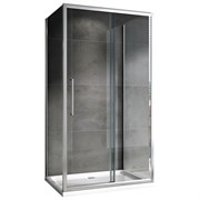 ABBER Душевой уголок  Schwarzer Diamant AG30160H-S85-S85, размер 160x85 см, двери раздвижные, стекло 6 мм AG30160H-S85-S85