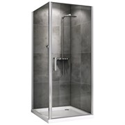 ABBER Душевой уголок  Sonnenstrand AG04080-S75, размер 80x75 см, двери распашные, стекло 6 мм AG04080-S75