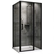 ABBER Душевой уголок  Sonnenstrand AG04100BS-S75B, размер 100x75 см, двери распашные, стекло 6 мм AG04100BS-S75B