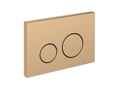 CERSANIT Кнопка TWINS для LINK PRO/VECTOR/LINK/HI-TEC пластик золотой матовый