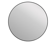 CERSANIT Зеркало ECLIPSE smart 100x100 с подсветкой круглое в черной рамке