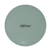 ABBER Накладка на слив для раковины  AC0014MCG светло-зеленая матовая, керамика