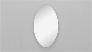 VELVEX Luna Зеркало с подсветкой, ширина 60 см, цвет белый