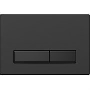 AQUATEK Панель смыва Slim Черная матовая (клавиши прямоугольные) KDI-0000025