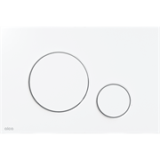ALCA PLAST Кнопка управления для скрытых систем инсталляции, белый матовый