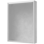 Зеркало-шкаф RAVAL Frame 60 Белый с подсветкой, розеткой