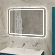 CEZARES Stylus Зеркало со встроенной подсветкой, сенсорным выключателем и подогревом, 12V, 220-240V, 1000x700x30