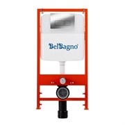 BELBAGNO Комплект 2 в 1 Система инсталляции для унитазов BelBagno BB026 с кнопкой смыва BB041CR