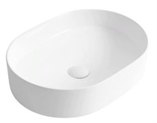 BELBAGNO Раковина керамическая накладная, овальная BB1483, 500x370x135 BB1483