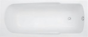 AQUANET Extra Ванна акриловая прямоугольная встраиваемая / пристенная размер 160x70 см с каркасом, белый