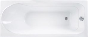 AQUANET West Ванна акриловая прямоугольная встраиваемая / пристенная размер 170x70 см с каркасом, белый