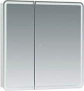 AQUANET Зеркальный шкаф Оптима 70 с LED подсветкой