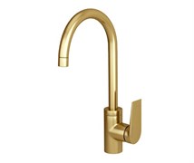 WASSERKRAFT Aisch 5507 Смеситель для кухни, золото матовое WASSERKRAFT 5507