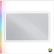 CEZARES Multicolore Зеркало прямоугольное со встроенной разноцветной подсветкой RGB и сенсорным выключателем, 12V, 220-240V, 1200x800x30 CZR-SPC-MC-1200-800-RGB-TCH