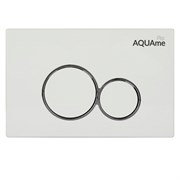 AQUAme Панель смыва для инсталляции, белый AQM4101W