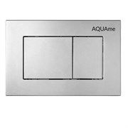 AQUAme Панель смыва для инсталляции, сатин AQM4102S