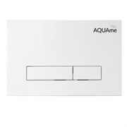 AQUAme Панель смыва для инсталляции, белый AQM4103W