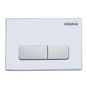 AQUAme Панель смыва для инсталляции акриловая, белый AQM4104W