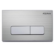 AQUAme Панель смыва для инсталляции металл, хром AQM4105CR