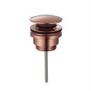 AQUAme Донный клапан, медь шлифованная AQM7003BC