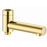AQUAme Излив поворотный с картриджем, Glossy gold AQM8301GG