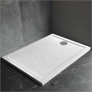 VECONI Pietra Душевой поддон прямоугольный, 1000x900x30, искусственный камень, белый PT-W-10090-RU