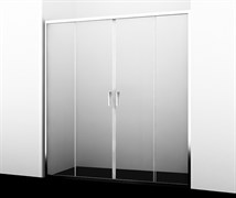 WASSERKRAFT Lippe 45S08 Душевая дверь, ширина 150 см, стекло прозрачное 6 мм