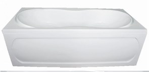 1MARKA Dinamika Ванна прямоугольная, с рамой и панелью, белая, 180х80
