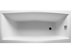 1MARKA Viola Ванна прямоугольная, с рамой и панелью, белая, 150x70