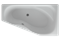 AQUATEK Медея  Акриловая ванна на каркасе, слив-перелив в комплекте, с панелью. Правая ориентация - фото 116300