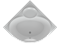 AQUATEK Эпсилон Акриловая ванна на каркасе, слив-перелив в комплекте, с панелью - фото 116368