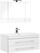 AQUANET Верона NEW 100 Комплект мебели для ванной комнаты (подвесной 2 ящика) - фото 126607
