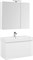 AQUANET Йорк 100 Комплект мебели для ванной комнаты - фото 127685