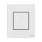 TECEnow Панель смыва для писсуара с картриджем, 104х124х5 мм,  белая - фото 131037