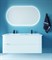 SANVIT Форма 120 Тумба подвесная для ванной комнаты с двойной раковиной, 2 выдвижных ящика - фото 142623