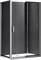 GEMY Victoria 110x70 Душевой уголок, стекло  прозрачное 6 мм, профиль хром - фото 14581