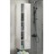 COMFORTY Шкаф-колонна "Милан-40" белый глянец - фото 156312