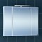 SANTA Зеркальный шкаф СаНта Стандарт 90 113018, цвет белый, с подсветкой - фото 158765