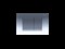 AQUATEK KDI-0000010 (001B) Панель смыва Хром глянец (клавиши квадрат) - фото 175363