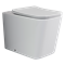 CERAMICA NOVA Напольный приставной унитаз Cubic Rimless (безободковый) с сиденьем микролифт - фото 175457