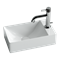 CERAMICA NOVA Element Умывальник подвесной прямоугольный (отверстие под смеситель R) Element 375*215*100мм, цвет белый - фото 175949