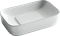 CERAMICA NOVA Умывальник чаша накладная прямоугольная с керамической накладкой на сливное отверстие Element 600*375*145мм - фото 176073