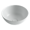 CERAMICA NOVA Умывальник чаша накладная круглая (цвет Белый Матовый) Element 358*358*155мм - фото 176142